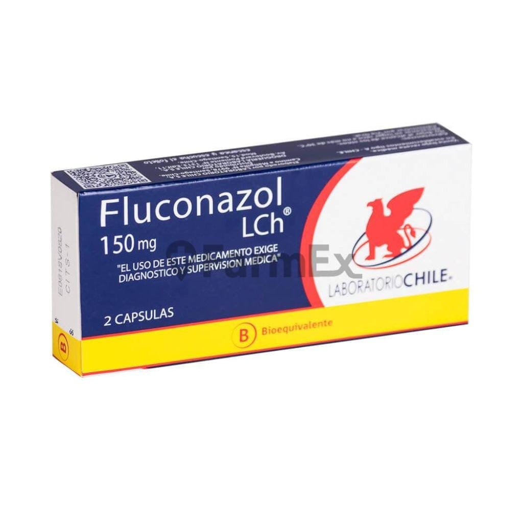 Fluconazol 150 mg x 2 cápsulas Farmex-Fonasa-Persistente
